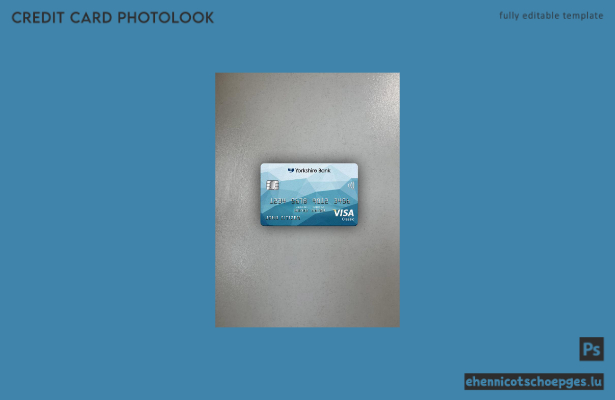 Vereinigtes Königreich, Yorkshire Bank, Visa Classic Karte, Fotoansicht-Beispielvorschau
